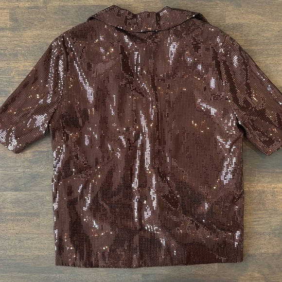 Staud Carey Metallic Top - Picture 7 of 11